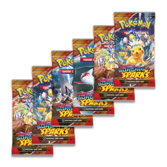 Pokémon TCG individual Surging Sparks Sleeved Booster Packs
