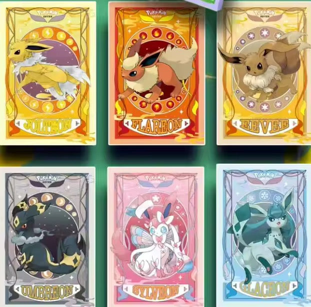 Chinese Pokémon CCG Kado Shikishi Art Board 6 Pack Booster Box